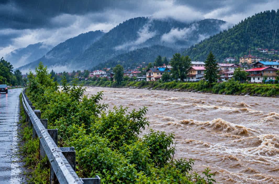 هشدار نارنجی بارش در مازندران؛ آماده‌باش برای روان‌آب و آبگرفتگی